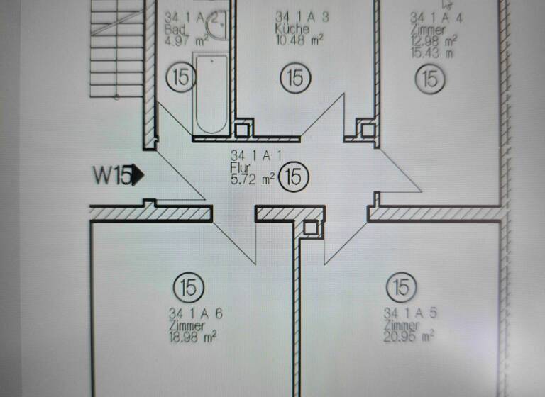 WG-Zimmer zur Miete 1.290 € 3 Zimmer 79 m² Geschoss 1/2 frei ab 01.05.2026 Almenhof Mannheim 68199