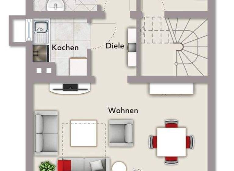 Reihenendhaus zum Kauf 259.000 € 4,5 Zimmer 132,5 m² 335 m² Grundstück frei ab 01.05.2026 Erzgrube Seewald 72297