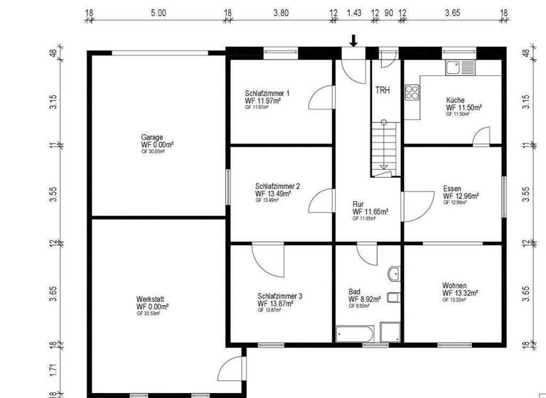 Mehrfamilienhaus zum Kauf 249.000 € 8 Zimmer 179 m² 482 m² Grundstück Rolfshagen Auetal 31749