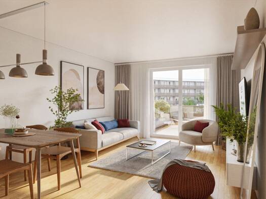 Wohnung zur Miete - Erstbezug 1.705 € 4 Zimmer 92,1 m² 2. Geschoss Ortsstraße Vösendorf 2331
