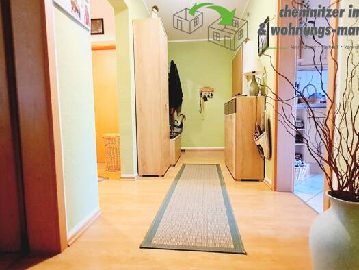 Wohnung zum Kauf 118.000 € 3 Zimmer 78 m² 3. Geschoss Kantstraße 73 Gablenz Gablenz 09126
