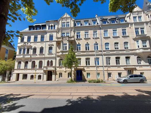 Wohnung zur Miete 500 € 4 Zimmer 95,5 m² 2. Geschoss Liebknechtstraße 56 Westend Plauen 08523