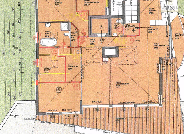 Penthouse zur Miete 2.723 € 5 Zimmer 153,5 m² 3. Geschoss St. Martin Klagenfurt 9020