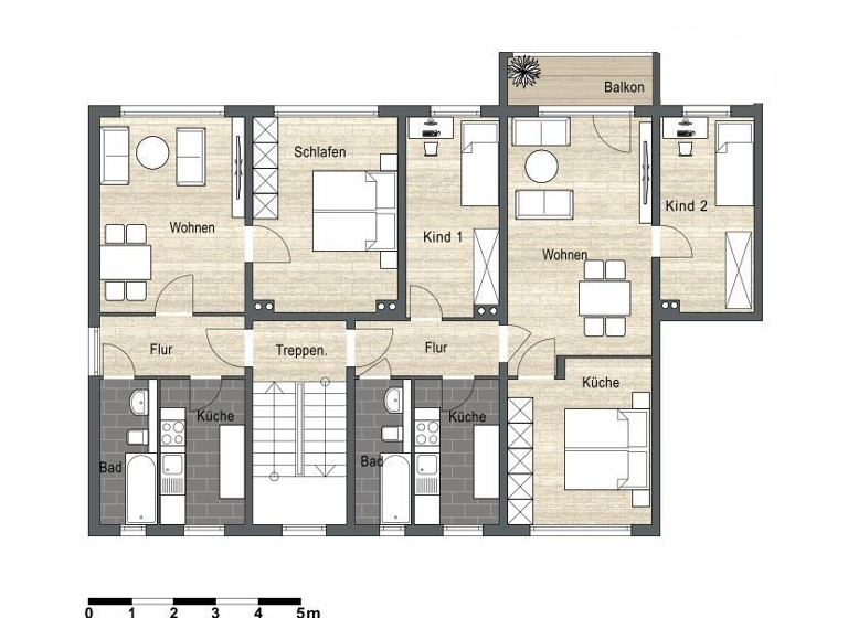 Wohnung zur Miete 400 € 4 Zimmer 72,2 m²<br/>Wohnfläche ab sofort<br/>Verfügbarkeit Bräuteichweg 12 Wittgensdorf Chemnitz 09228