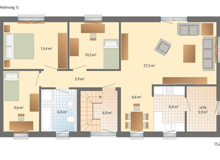 Mehrfamilienhaus zum Kauf provisionsfrei 862.000 € 8 Zimmer 181 m² 899 m² Grundstück Harrislee 24955