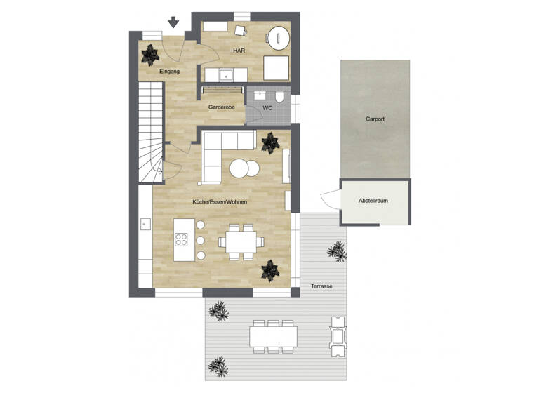 Doppelhaushälfte zum Kauf - Erstbezug provisionsfrei 529.000 € 4 Zimmer 158 m² 313 m² Grundstück Senne Bielefeld 33659