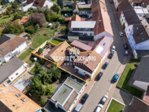 Mehrfamilienhaus zum Kauf 437.000 € 7 Zimmer 176,5 m² 420 m² Grundstück Philippsburg 76661