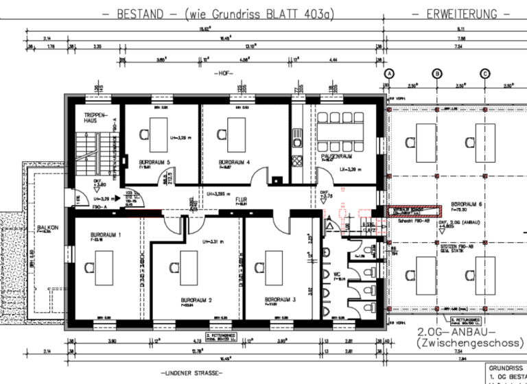 Bürofläche zur Miete provisionsfrei 11,50 € 268 m² Bürofläche teilbar ab 268 m² Linden Bochum 44879