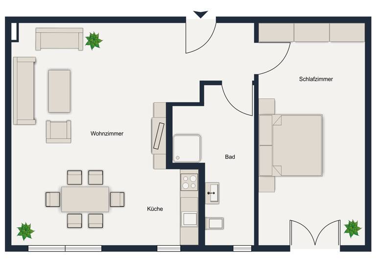 Wohnung zum Kauf 383.000 € 2 Zimmer 52 m²<br/>Wohnfläche 2.<br/>Geschoss Wilmersdorf Berlin 10707