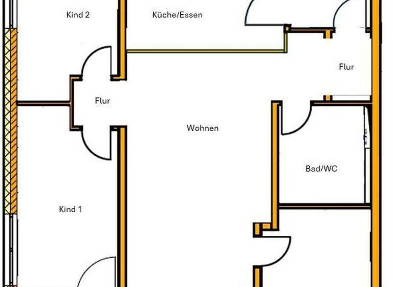 Wohnung zum Kauf provisionsfrei 489.000 € 4,5 Zimmer 108 m² 1. Geschoss Nordring 102 Horb Horb am Neckar 72160