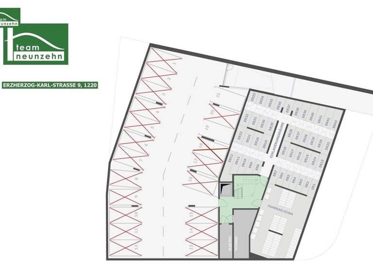Außenstellplatz zum Kauf 9.900 € Erzherzog-Karl-Straße 9 Wien 1220