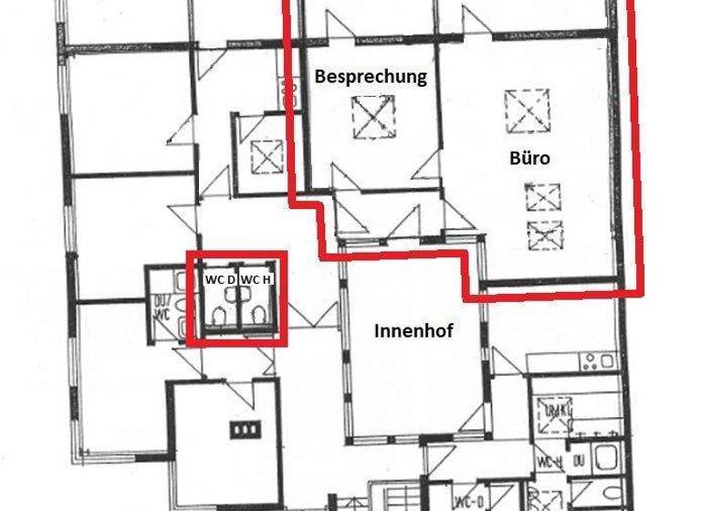 Büro zur Miete 10,50 € 110 m² Bürofläche West Stuttgart 70197