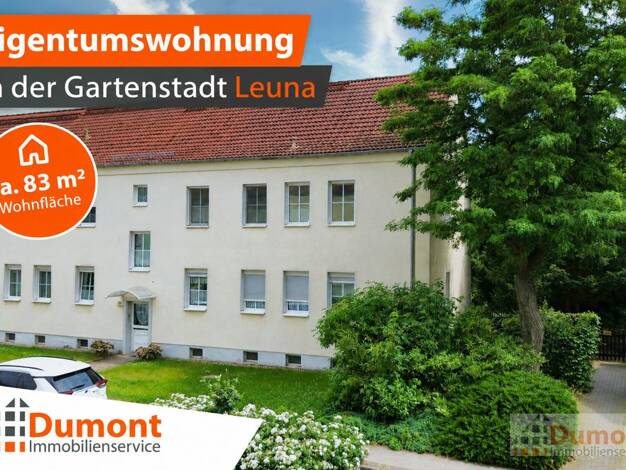 Wohnung zum Kauf provisionsfrei 124.000 € 4 Zimmer 83 m² 2. Geschoss Leuna 06237