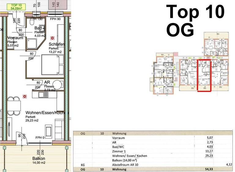 Wohnung zum Kauf 178.000 € 2 Zimmer 54,3 m² 1. Geschoss Vogau 8472