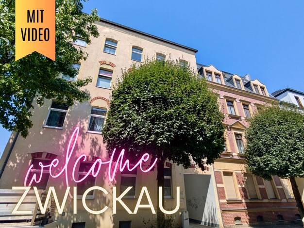 Wohnung zur Miete 300 € 2 Zimmer 50 m² 2. Geschoss Rosa-Luxemburg-Straße 67 Pölbitz Zwickau 08058