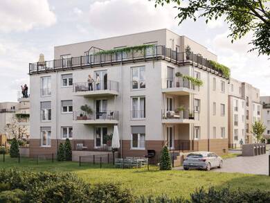Terrassenwohnung zum Kauf - Neubau provisionsfrei 369.900 € 3 Zimmer 87,2 m² EG frei ab 01.11.2026 Fischerstraße 28 Zossen Zossen 15806