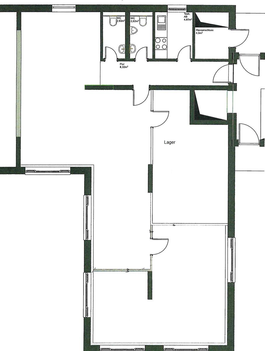 Bürogebäude zur Miete 990 € 143 m²<br/>Bürofläche Weixerau Eching 84174