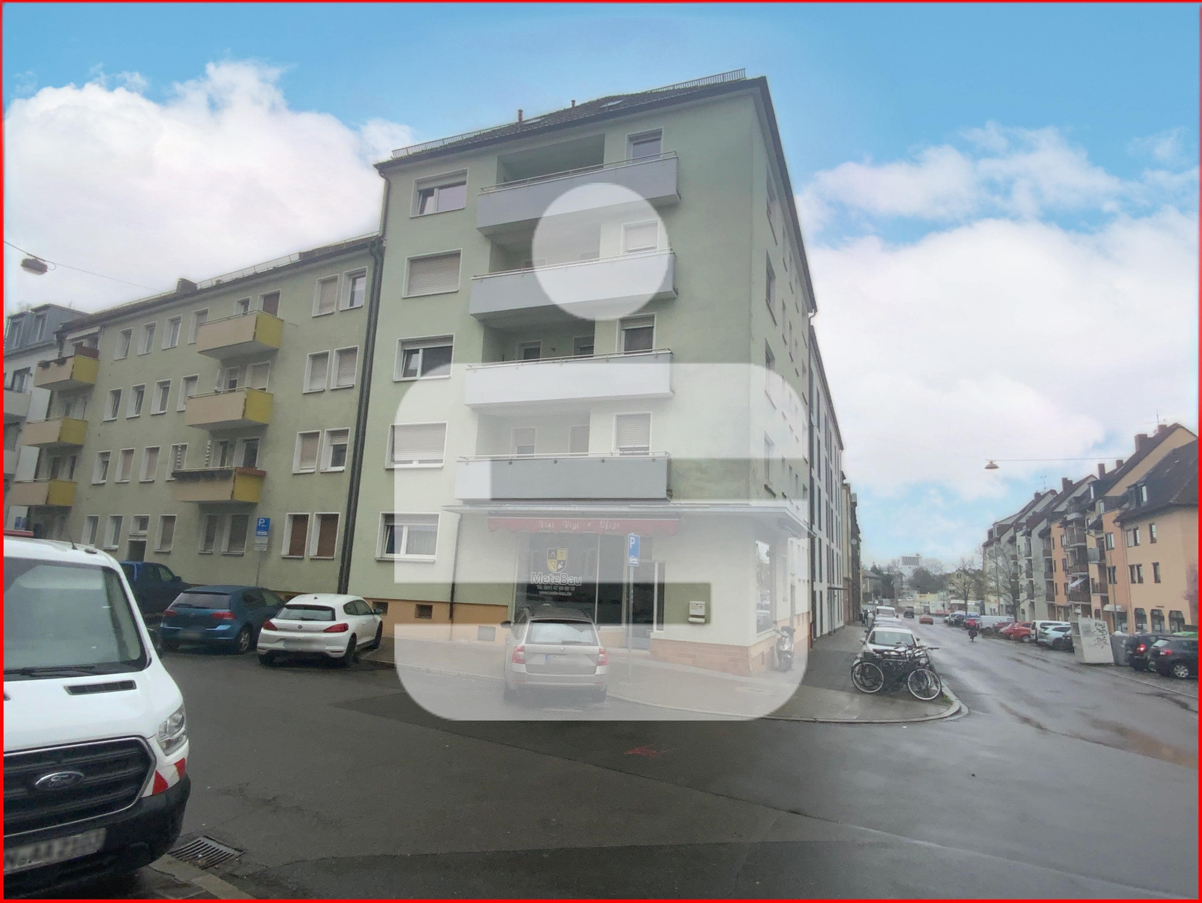 Wohnung zum Kauf 239.000 € 3 Zimmer 79 m²<br/>Wohnfläche 4.<br/>Geschoss ab sofort<br/>Verfügbarkeit Uhlandstraße Nürnberg 90408