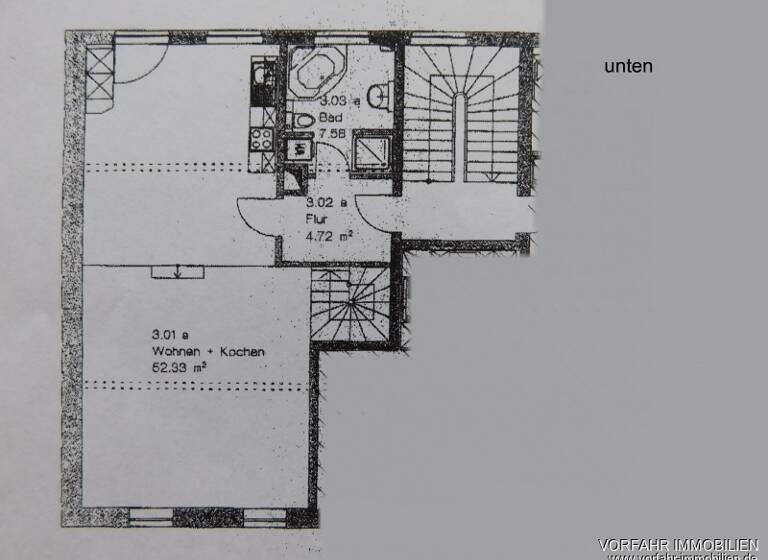 Maisonette zur Miete 710 € 3 Zimmer 89 m² 3. Geschoss Paulsstadt Schwerin 19053