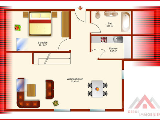 Wohnung zum Kauf 179.000 € 4 Zimmer 58 m² 2. Geschoss Winterberg 59955