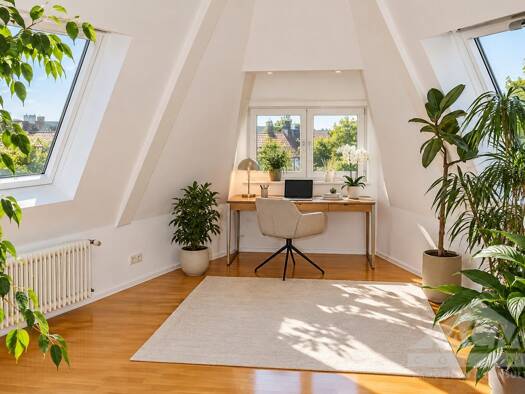 Loft zum Kauf 499.000 € 2,5 Zimmer 89 m² 5. Geschoss Sachsenhausen Süd 60596
