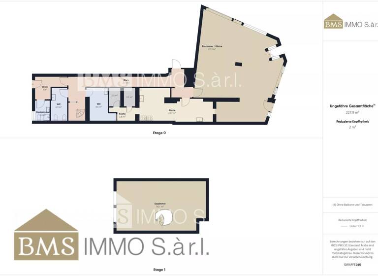 Laden zum Kauf 125.000 € 2 Zimmer Innenstadt Trier 54290