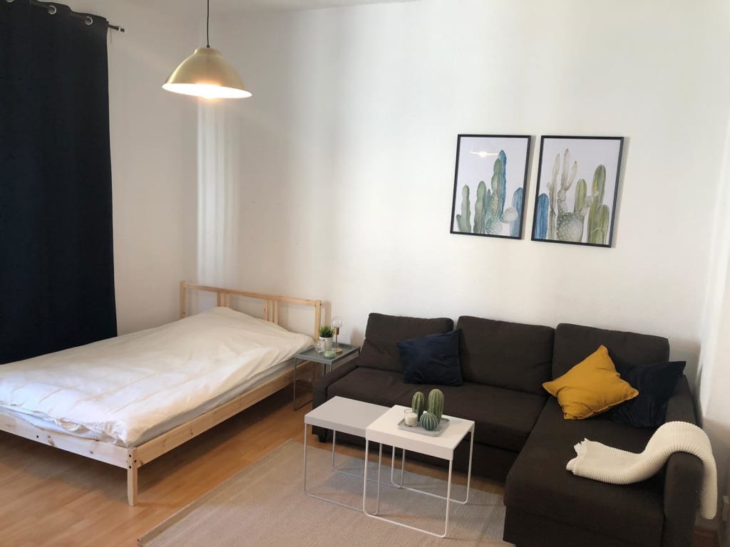 Wohnung zur Miete Wohnen auf Zeit 1.100 € 1 Zimmer 35 m²<br/>Wohnfläche ab sofort<br/>Verfügbarkeit Oldenburger Straße Moabit Berlin 10551