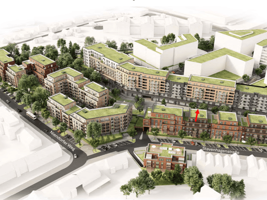 Lagerhalle zur Miete - Erstbezug provisionsfrei 16 € 227 m² Lagerfläche Stavenhagenstraße Groß Borstel Hamburg 22453