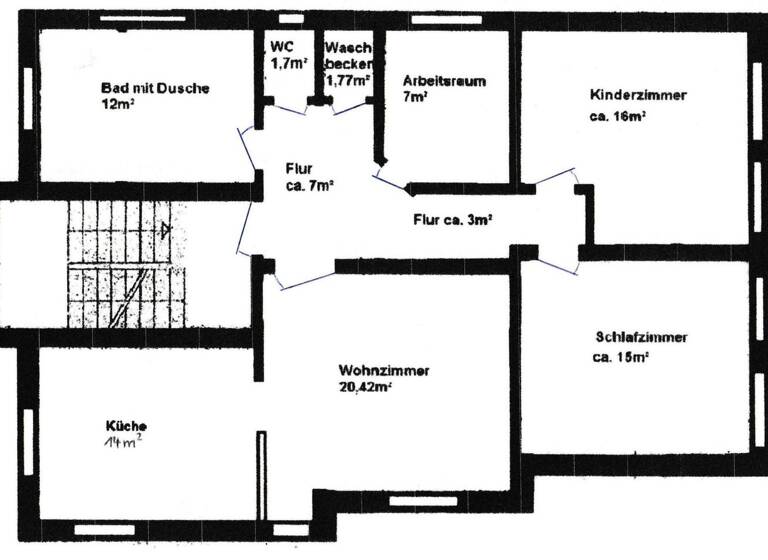 Mehrfamilienhaus zum Kauf 345.000 € 12 Zimmer 299,1 m² 310,1 m² Grundstück Helbersdorf Chemnitz 09120