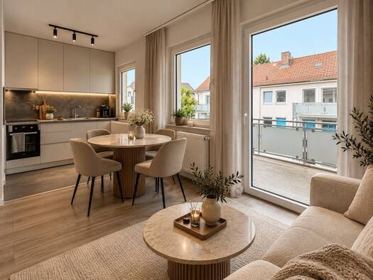 Wohnung zur Miete 625 € 3 Zimmer 57,8 m² 2. Geschoss Innenstadt Minden 32427