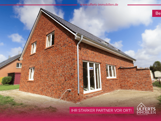Doppelhaushälfte zum Kauf provisionsfrei 318.500 € 4 Zimmer 102,8 m² 250 m² Grundstück frei ab 01.03.2027 Warsingsfehn Moormerland 26802