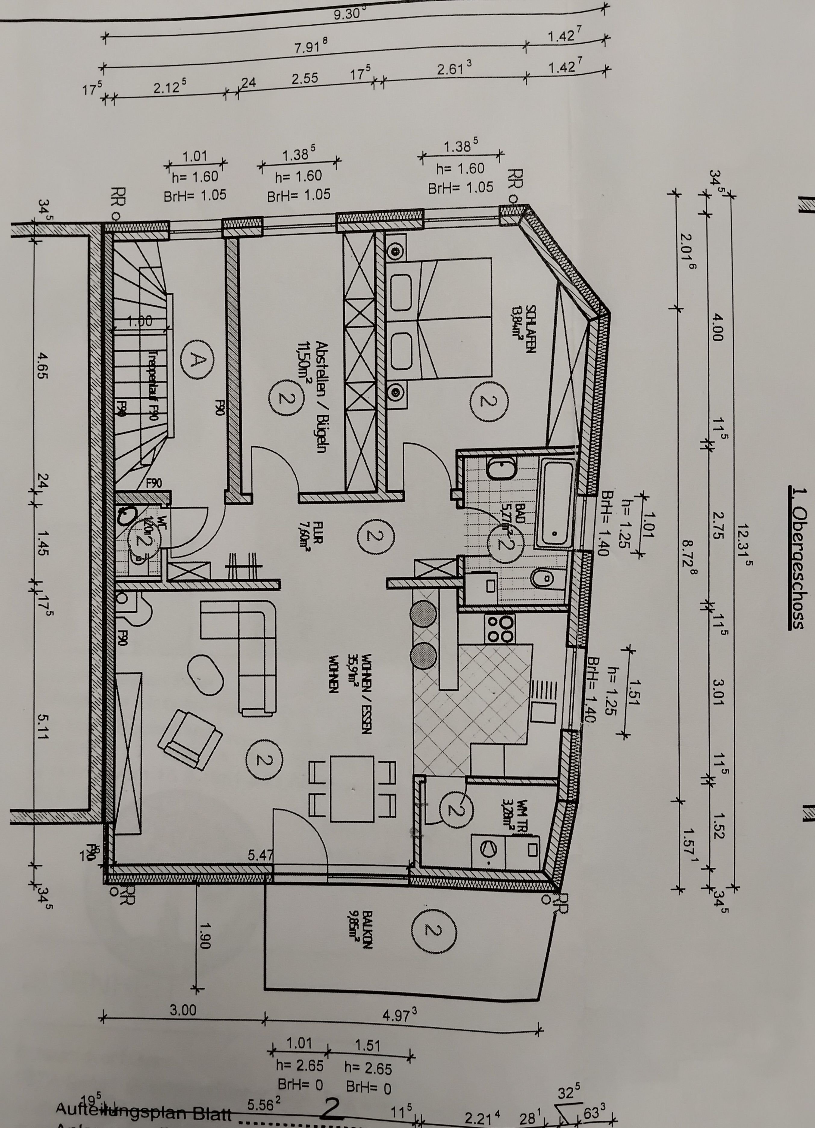 Wohnung zur Miete 890 € 3 Zimmer 82 m²<br/>Wohnfläche 1.<br/>Geschoss ab sofort<br/>Verfügbarkeit Luisenstraße 36 Schwartzstraße Bocholt 46395