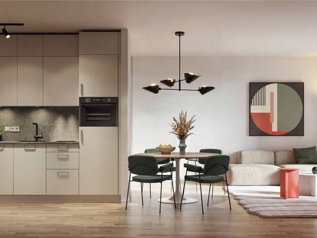 Wohnung zum Kauf - Neubau 429.000 € 1 Zimmer 40,3 m² 2. Geschoss Hohenzollernring 125 Ottensen Altona 22763