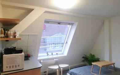 Wohnung zur Miete Wohnen auf Zeit 850 € 1 Zimmer 18 m² frei ab 02.08.2025 Leonhardstrasse 0 Rathaus Stuttgart Zentrum 70182