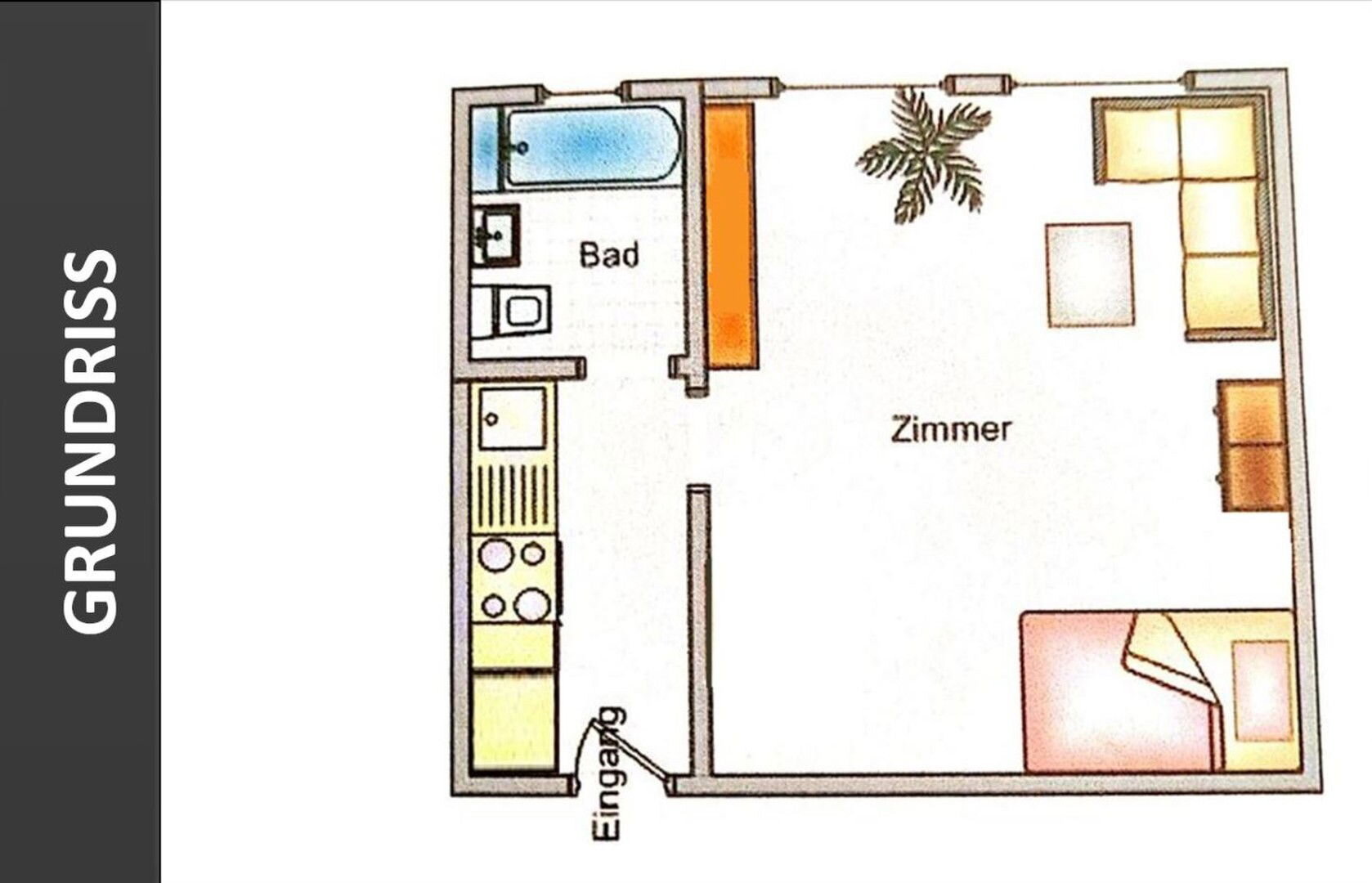 Wohnung zur Miete 770 € 1 Zimmer 35 m²<br/>Wohnfläche 01.01.2025<br/>Verfügbarkeit Kräherwald Stuttgart-West 70197