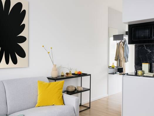 Wohnung zur Miete 799 € 1 Zimmer 24 m² 3. Geschoss Moabit Mitte 10557