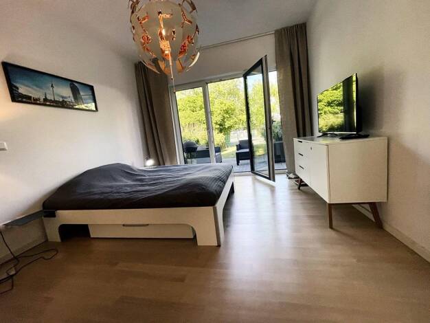 Studio zur Miete 790 € 1 Zimmer 47 m² EG Pankow Berlin 13189