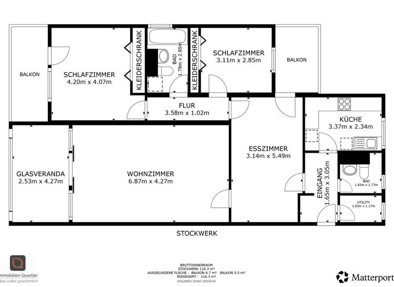 Wohnung zum Kauf 100.000 € 4 Zimmer 100 m² Linden-Mitte Hannover 30449