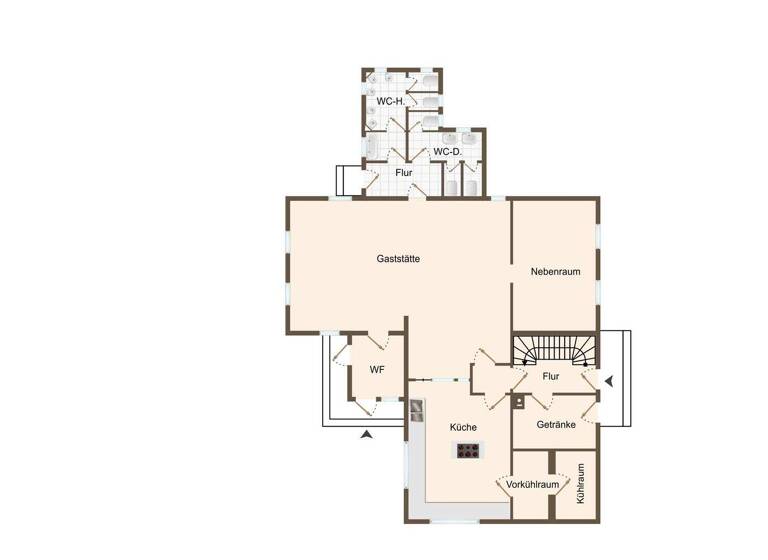 Gastronomie/Hotel zum Kauf 1.198 m² Grundstück Märkt Weil am Rhein 79576