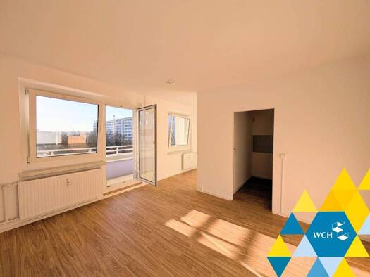 Wohnung zur Miete 190 € 1 Zimmer 35,8 m² 6. Geschoss Straße Usti nad Labem 11 Kappel Chemnitz 09119