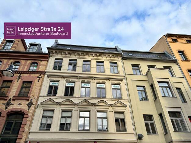 Bürofläche zur Miete 20 € 4 Zimmer 105 m² Bürofläche Leipziger Straße 24 Innenstadt Halle (Saale) 06108
