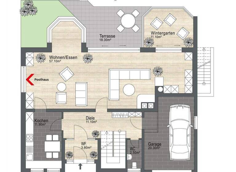 Einfamilienhaus zum Kauf 1.799.000 € 7 Zimmer 254 m² 832 m² Grundstück Neuried 82061