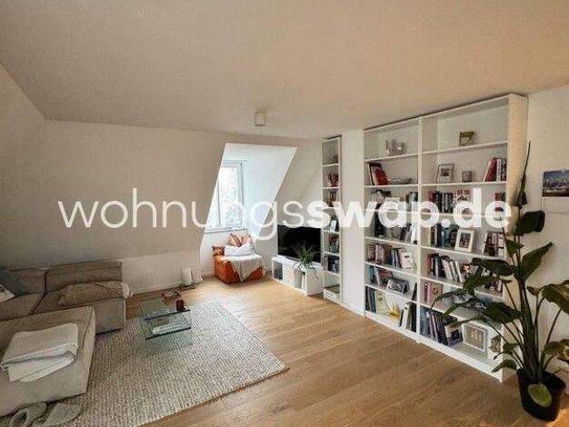 Studio zur Miete Tauschwohnung 1.300 € 2 Zimmer 70 m² 4. Geschoss Neuhausen-Nymphenburg München 80636