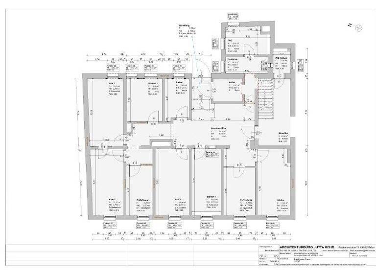 Praxis zur Miete provisionsfrei 1.000 € 80,9 m² Bürofläche Ohrdruf 99885