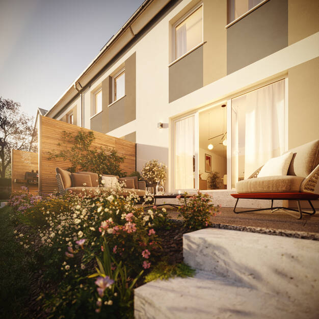 Reihenmittelhaus zum Kauf - Neubau provisionsfrei 699.000 € 5,5 Zimmer 108 m² 78 m² Grundstück Hermann-Löns Straße Oßweil Ludwigsburg 71640