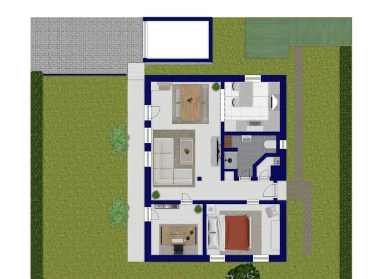 Bungalow zum Kauf 210.000 € 3 Zimmer 70,2 m²<br/>Wohnfläche 422 m²<br/>Grundstück Rheinböllen 55494