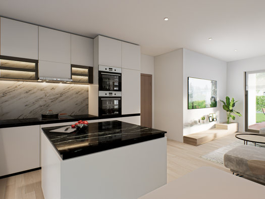 Reihenendhaus zum Kauf - Erstbezug provisionsfrei 889.500 € 4,5 Zimmer 153,4 m² 311,5 m² Grundstück Germanenstr. 19 Foret Langweid am Lech 86462