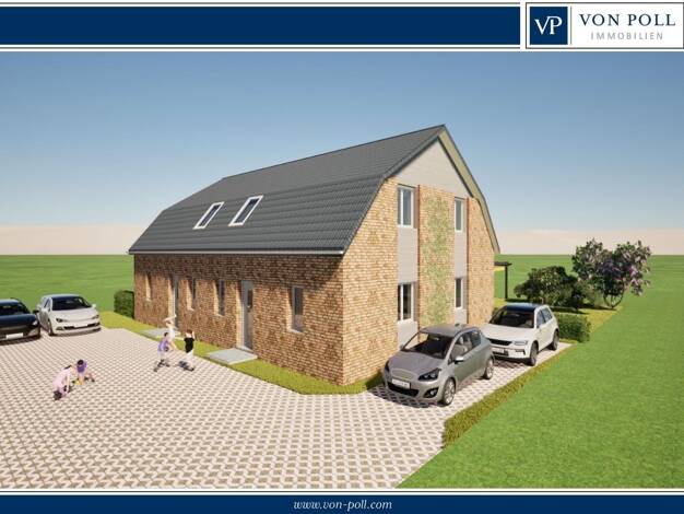 Doppelhaushälfte zum Kauf - Erstbezug 369.000 € 4 Zimmer 120,9 m² 348,5 m² Grundstück Leezen 23816