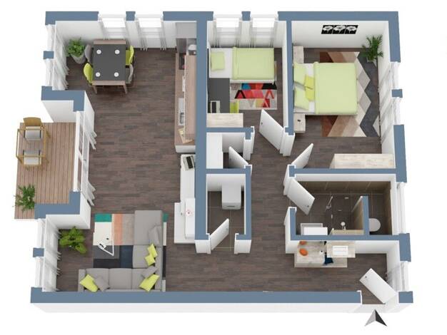 Wohnung zum Kauf provisionsfrei 307.000 € 3 Zimmer 74 m² Kommlingen Konz 54329