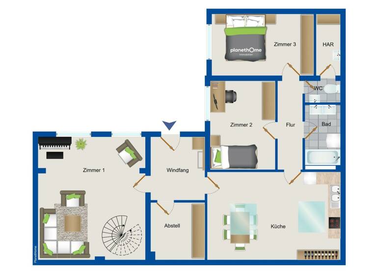 Maisonette zum Kauf 379.000 € 4 Zimmer 140 m² Wülfel Hannover 30519